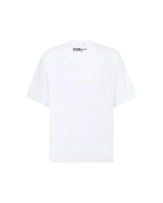 DSquared² White T-Shirt for men