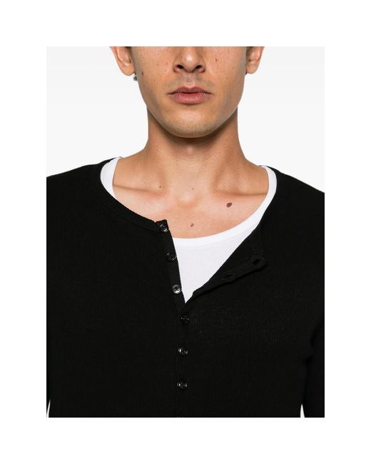 Ann Demeulemeester Black Sweaters And Knitwear for men