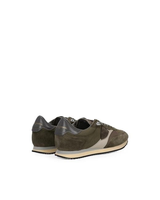 Philippe Model Green Blville Sneakers for men
