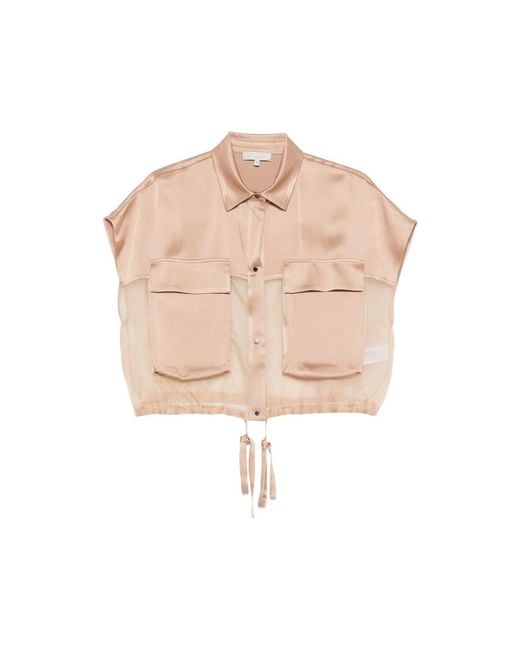 Antonelli Natural Tie-Detail Shirt