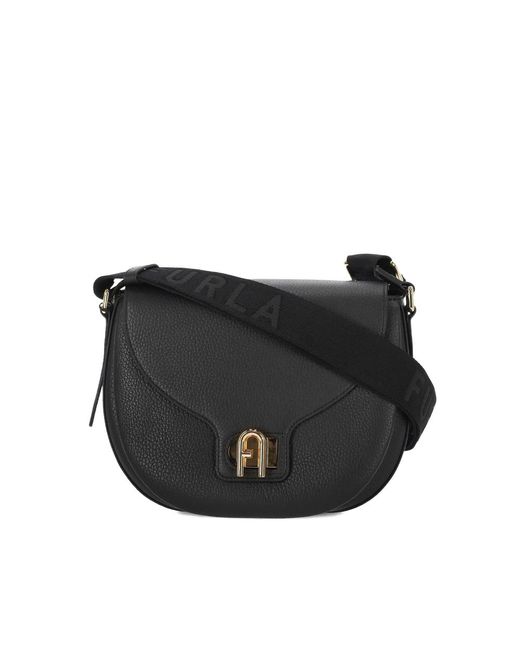 Furla Black Satchels & Cross Body Bags