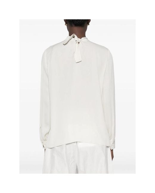 Giorgio Armani White Neutrals Tops