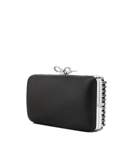 Self-Portrait Black Clutch Bags