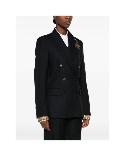 Dries Van Noten Black Jackets