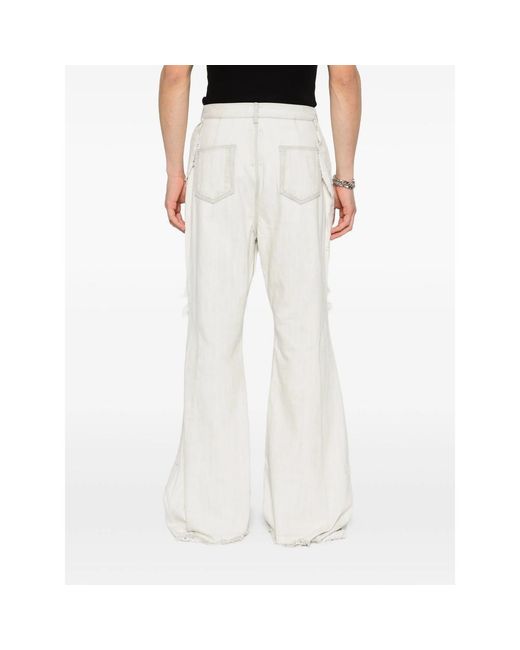 Rick Owens White Drkshdw Denim for men