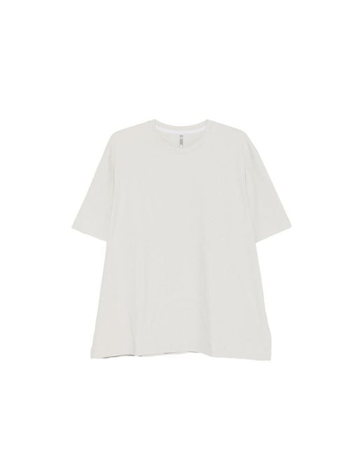 Veilance White Metron Ss Crew-Neck Short-Sleeve T-Shirt for men