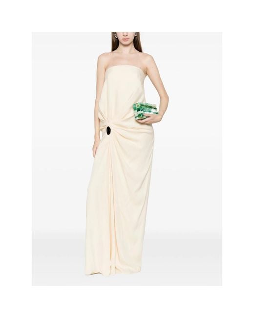 Raquel Diniz White Dresses Neutral