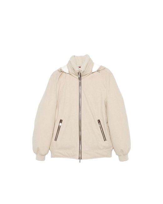 Brunello Cucinelli Natural Jackets for men