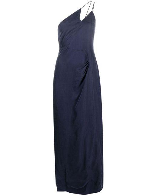 Suboo Blue Jasper Twist-Detail Sleeveless Maxi Dress