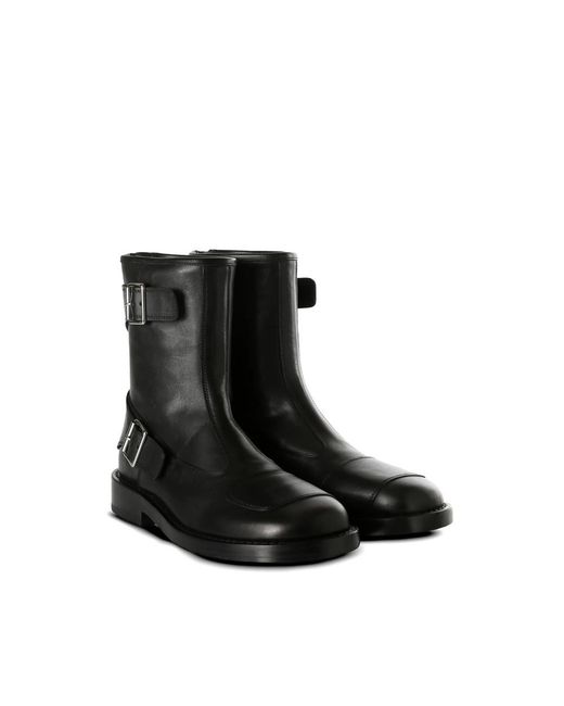 Ann Demeulemeester Black Shoe Calf Leather for men
