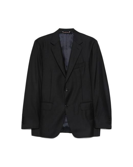Canali Black Suits for men