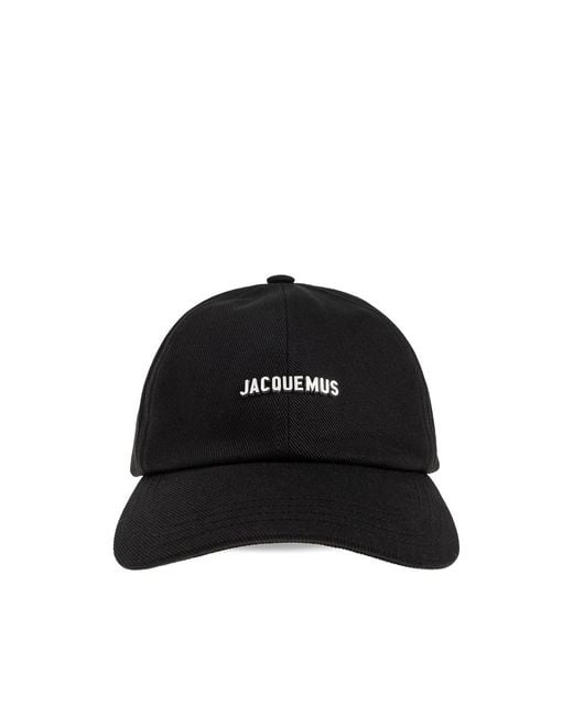 Jacquemus Black Caps for men