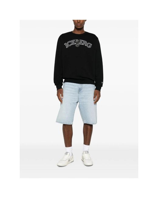 Iceberg Black Sweaters And Knitwear for men