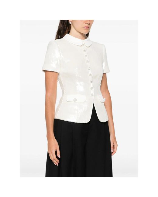 Self-Portrait White Blouses