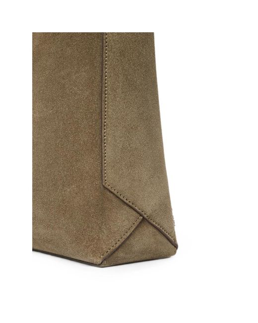 Studio Nicholson Green Hoho Suede Tote Bag for men