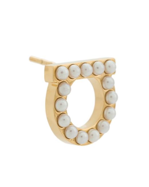 Ferragamo Metallic Earrings