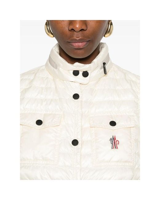 Moncler White Neutrals Jackets