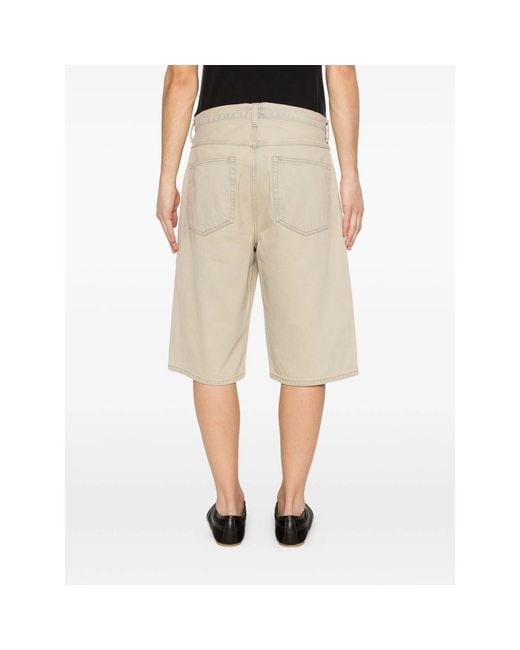 Agolde Natural Fusion Denim Shorts for men