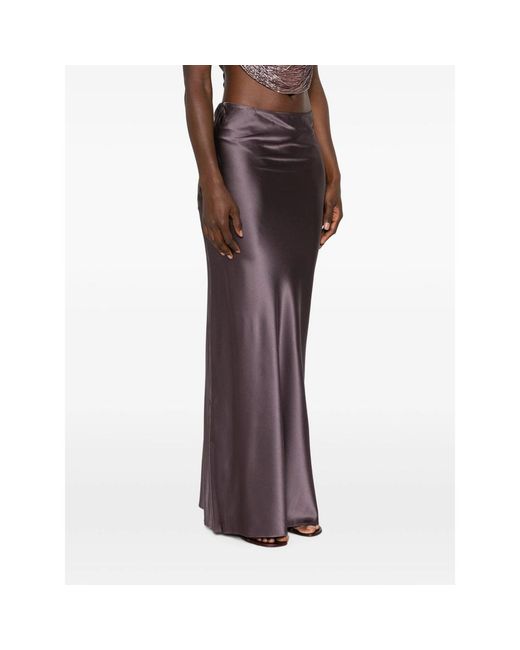 Cult Gaia Purple Chantel Maxi Skirt