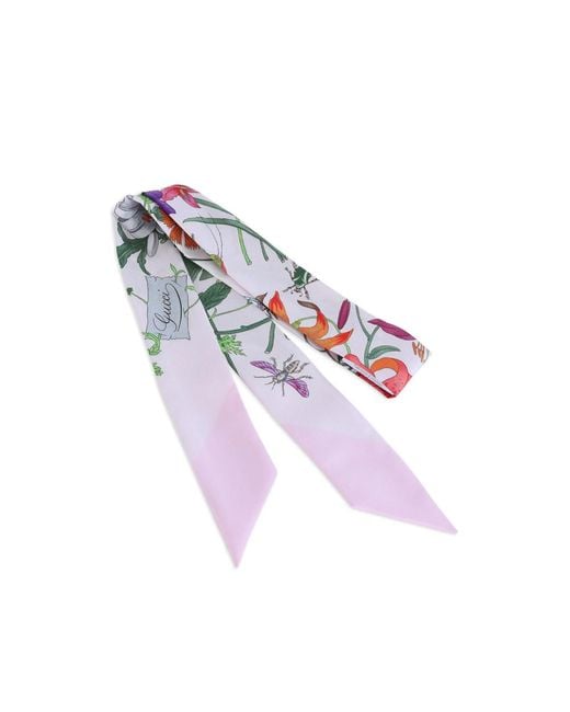 Gucci White Scarves