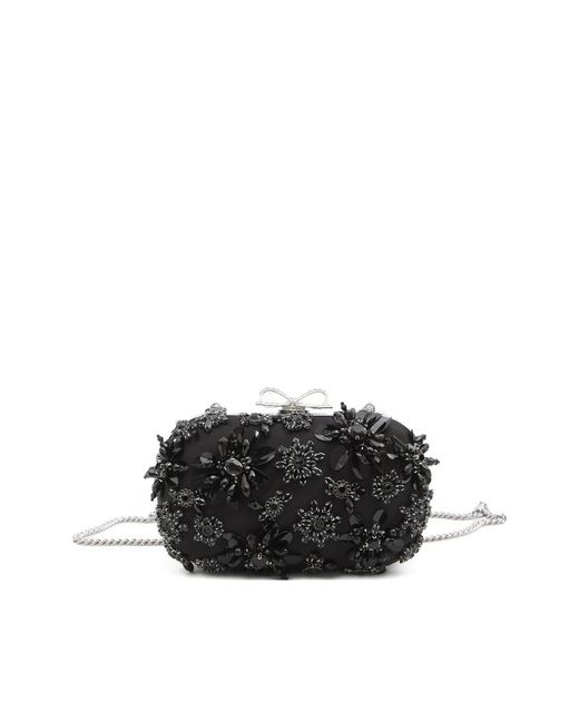 Self-Portrait Black Clutch Bags