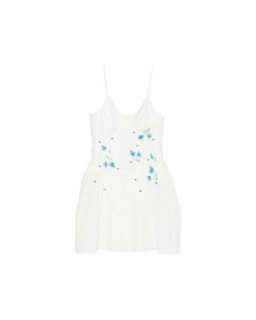 ShuShu/Tong White Dress Linen