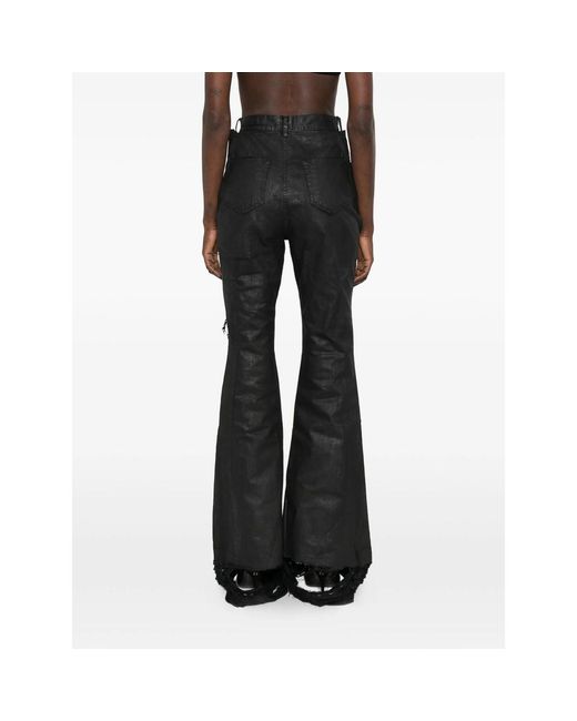 Rick Owens Black Drkshdw Denim