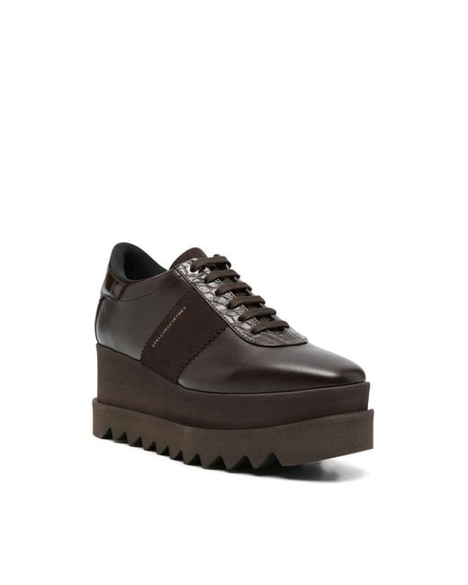 Stella McCartney Black Elyse Platform Sneakers