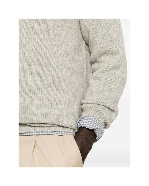 Scaglione Gray Sweaters And Knitwear for men