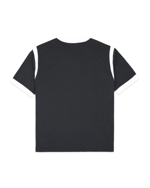 Sporty & Rich Black California-print Cotton T-shirt