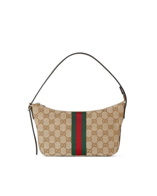 Gucci White Neutrals Shoulder Bags for men