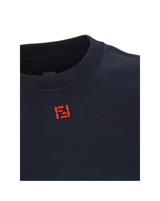Fendi White T-Shirts & Vests for men