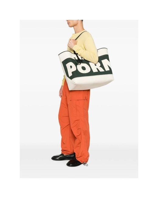 J.W. Anderson Black Jw Anderson Neutrals Tote Bags