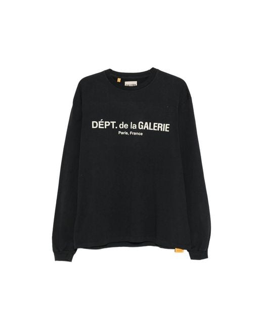 GALLERY DEPT. Black Long-Sleeve T-Shirt for men
