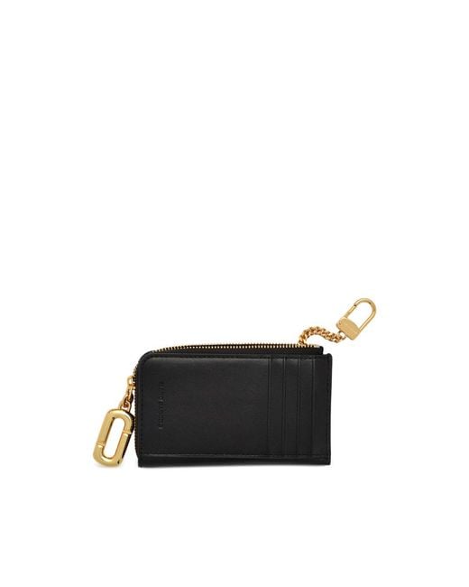 Marc Jacobs Black Wallet Calf Leather