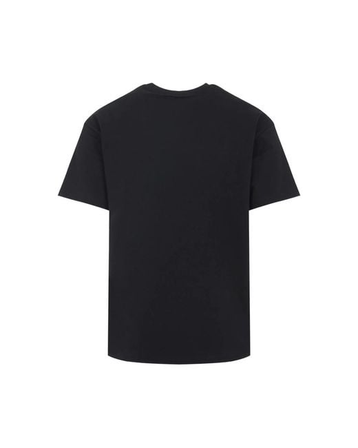 Givenchy Black Logo-Print T-Shirt for men