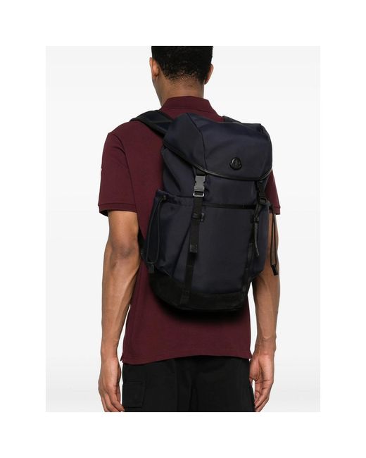 Moncler Black Backpacks for men