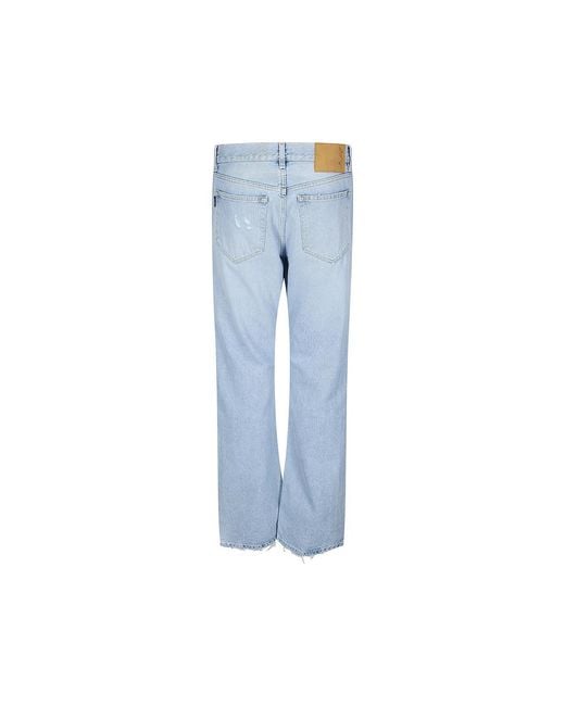 Haikure Blue Ripped Blake Jeans for men