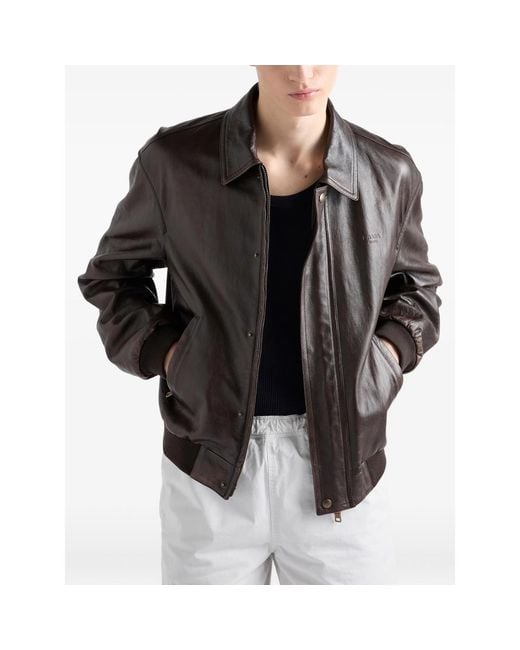 Prada Brown Jackets for men