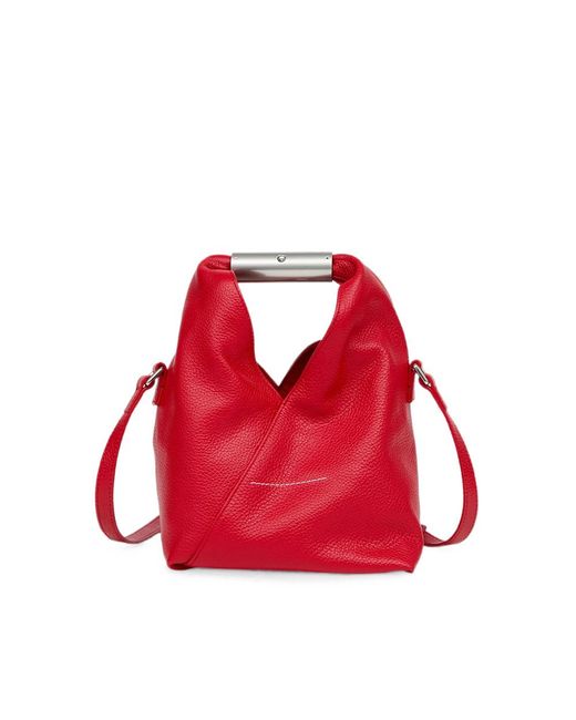 MM6 by Maison Margiela Red Japanese Small Shoulder Bag
