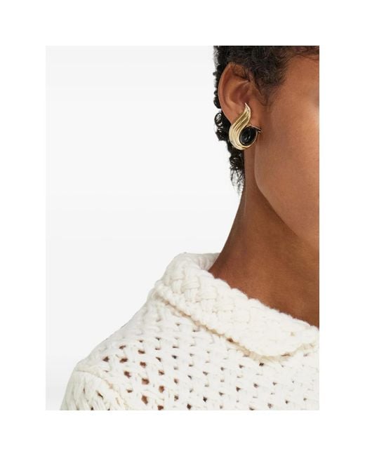 Ferragamo Metallic Earrings