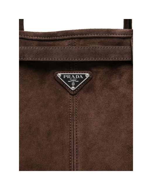 Prada Brown Tote Bags for men