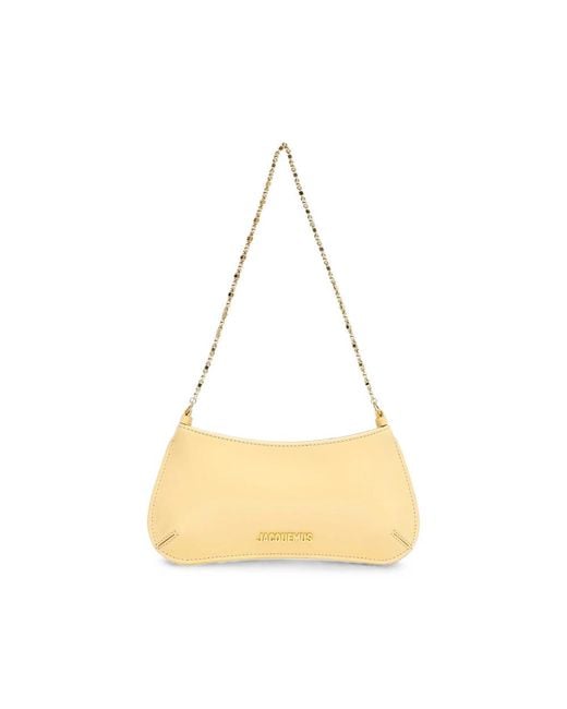 Jacquemus Metallic The Small Bisou Chaîne Bag