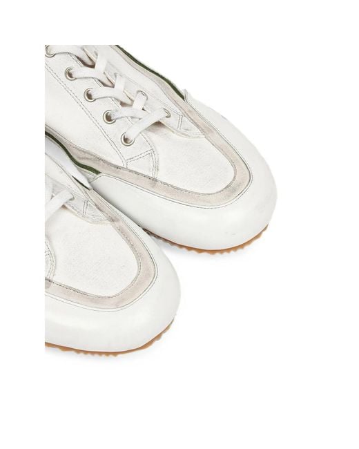 Maison Margiela White Traveller Low-Top Sneakers for men
