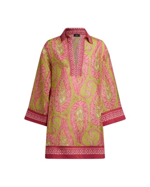 Etro Red Dresses