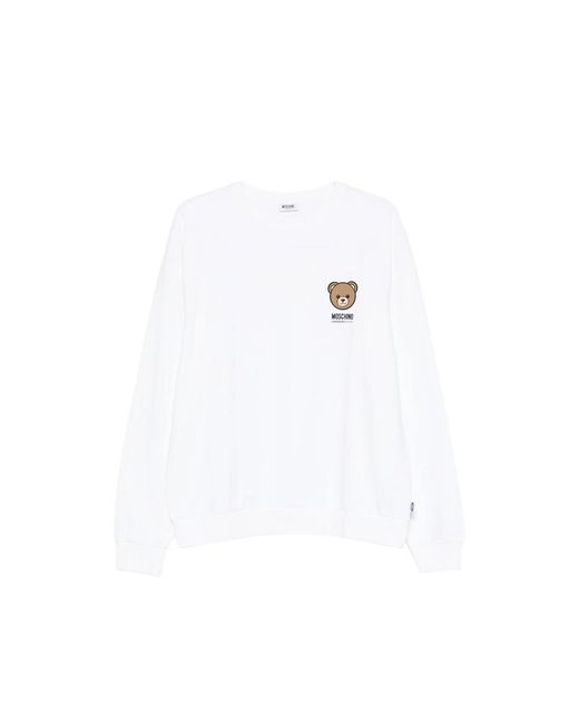 Moschino White Sweaters & Knitwear for men