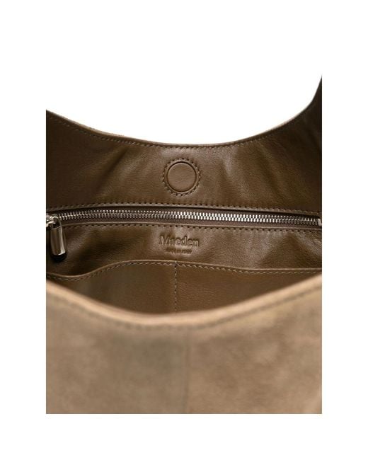 Maeden Natural Market Suede Tote Bag