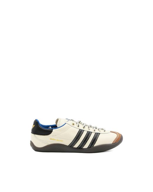 Adidas Blue X Walles Bonner Karintha Og Leather Low-Top Sneakers for men