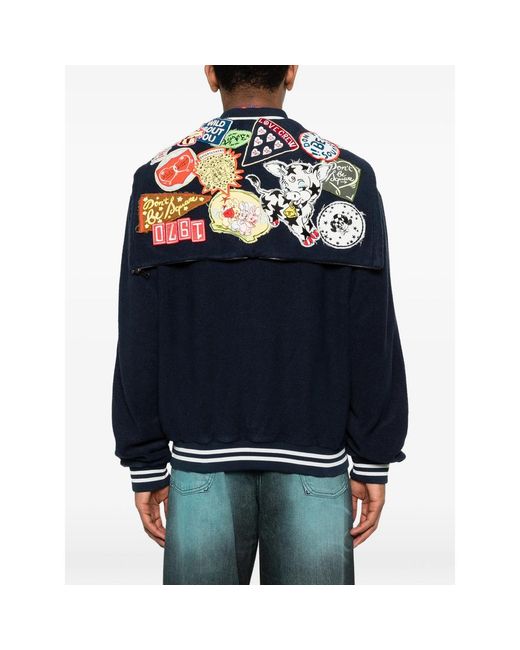 KENZO Blue Jackets for men