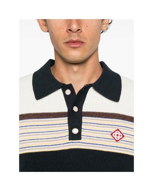 Casablanca Black T-Shirts And Polos for men